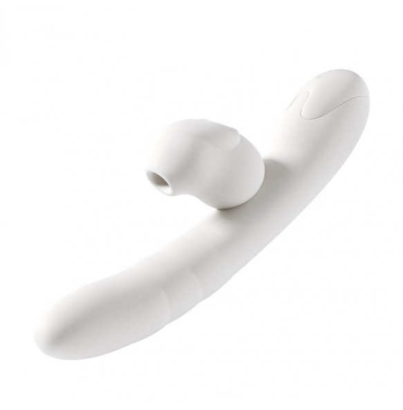 MizzZee - Bunny Detachable Thrusting Sucking Heating Vibrator Wand (Smart APP Model - Chargeable)